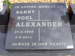 Barry Noel Alexander 
