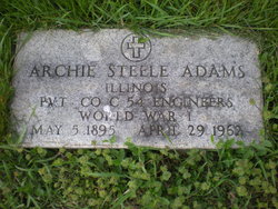 Archie Steele Adams 