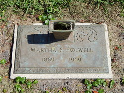 Marta S “Martha” <I>Smeja</I> Folwell 