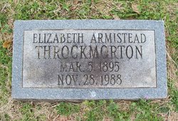 Elizabeth Armistead Throckmorton 