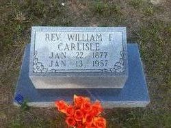 Rev William F Carlisle 