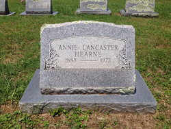 Annie <I>Lancaster</I> Hearne 