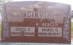 Mabel C <I>Bergen</I> McIrvin 