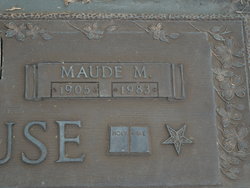 Maude M <I>Mills</I> Sprouse 