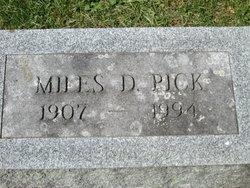Miles D. Pick 