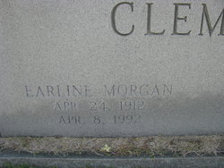 Mary Earline <I>Morgan</I> Clements 