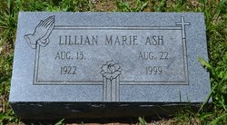 Lillian Marie <I>Postlewait</I> Ash 