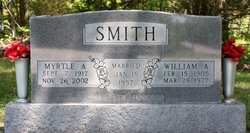 Myrtle A <I>McGinnis</I> Smith 