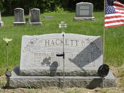 Bertha <I>McAllister</I> Hackett 