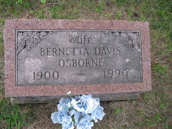 Bernetta <I>Davis</I> Osborne 