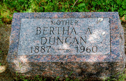 Bertha A <I>Roberson</I> Duncan 