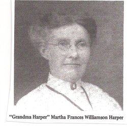 Martha Frances <I>Williamson</I> Harper 