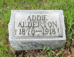 Adda M “Addie” <I>Bolyard</I> Alderton 