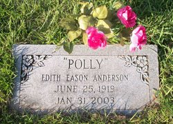 Edith Frances “Polly” <I>Eason</I> Anderson 