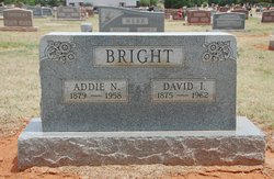 Addie N. <I>Choate</I> Bright 