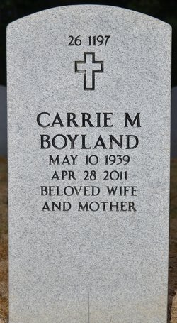 Carrie Mae <I>Brown</I> Boyland 