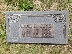 Addie Pearl Jones 