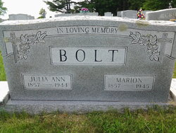 Julia Ann <I>Phillips</I> Bolt 