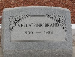 Vella Vernell “Pink” <I>Henderson</I> Brand 