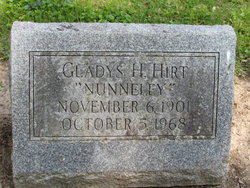 Gladys H. <I>Nunneley</I> Hirt 