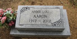 Annie Lou Aaron 