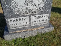 Mary <I>Lombard</I> Barros 