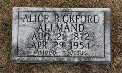 Alice Estelle <I>Bickford</I> Allmand 