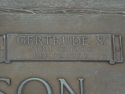 Gertrude <I>Skidmore</I> Patterson 