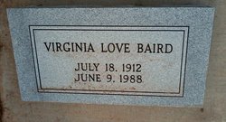 Virginia Love Baird 