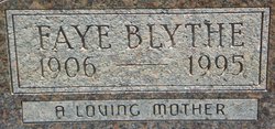 Faye <I>Blythe</I> Albright 