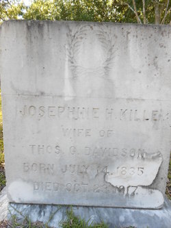 Josephine H <I>Kille</I> Davidson 