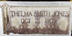 Thelma <I>Smith</I> Jones 
