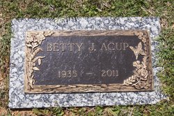 Betty J <I>White</I> Acup 