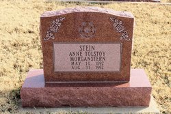 Anne <I>Tolstoy</I> Stein 