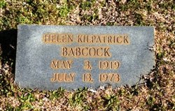 Helen <I>Kilpatrick</I> Babcock 