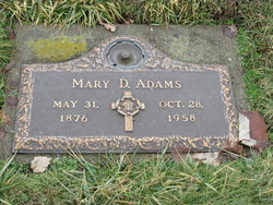 Mary <I>Demko</I> Adams 