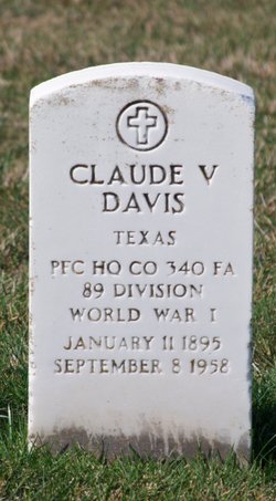 Claude V Davis 