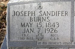 Joseph Sandifer Burns 