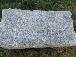 Ann <I>Waters</I> Bowes 