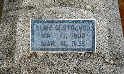 Alma Marie <I>Mueller</I> Stoever 