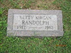 Betty <I>Kirgan</I> Randolph 