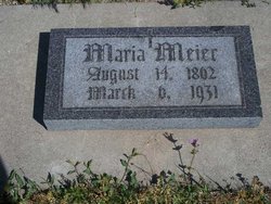 Maria Anna <I>Walter</I> Meier 