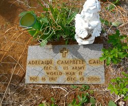 Adelaide <I>Campbell</I> Cain 