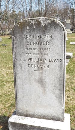 Annie <I>Elmer</I> Conover 