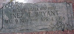 Inez T Bryant 