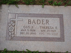 Theresa E <I>McKenna</I> Bader 