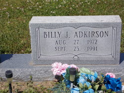 Billy J Adkirson 