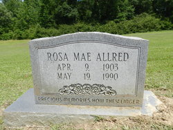 Rosa Mae <I>Gray</I> Allred 