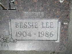Bessie Lee <I>Jackson</I> Burke 