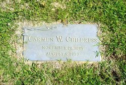 Willie Carmen “Carmen” <I>White</I> Childress 
